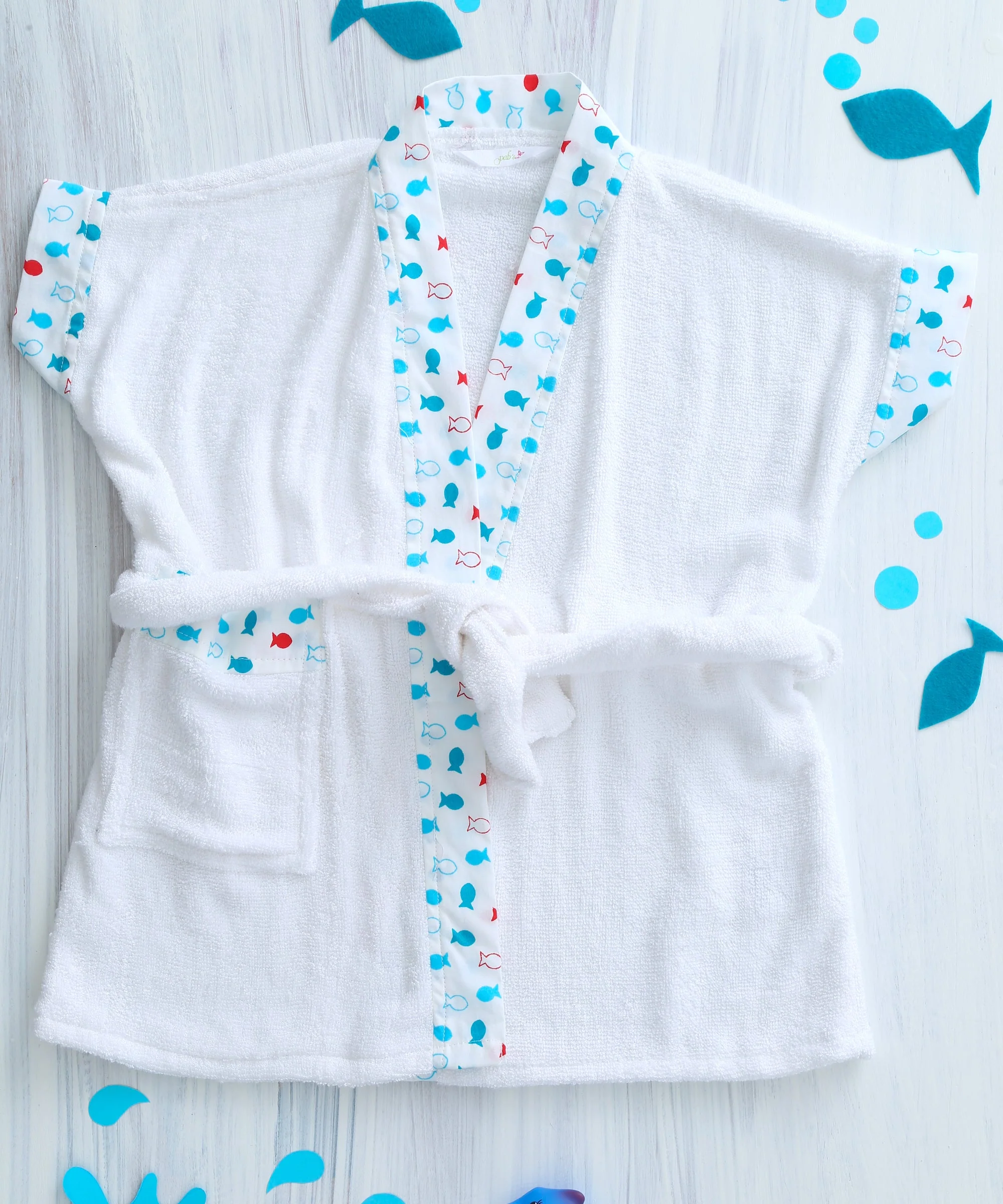 Fishy Pop - Bathrobe - Chenance