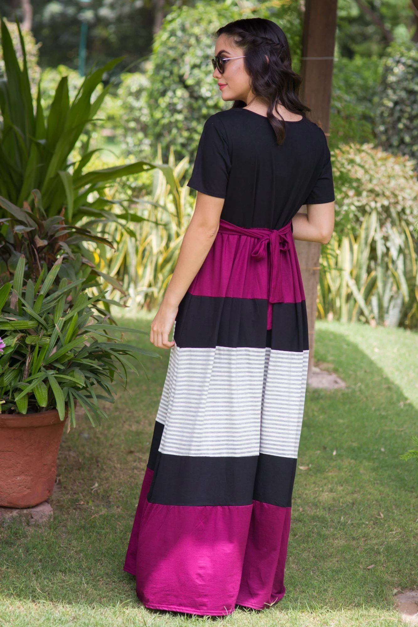 Boho Vibe Layer Maternity Dress - Chenance