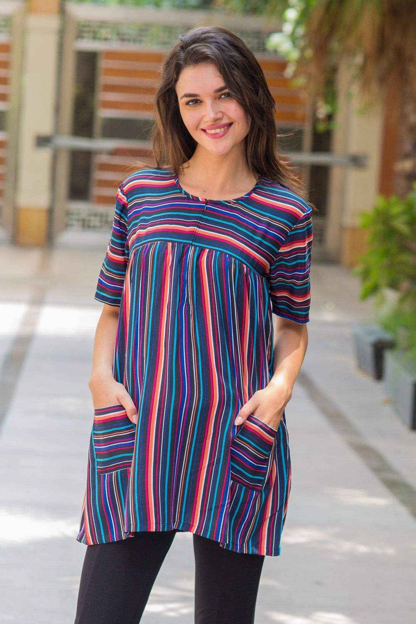 Rainbow Maternity & Nursing Top - Chenance