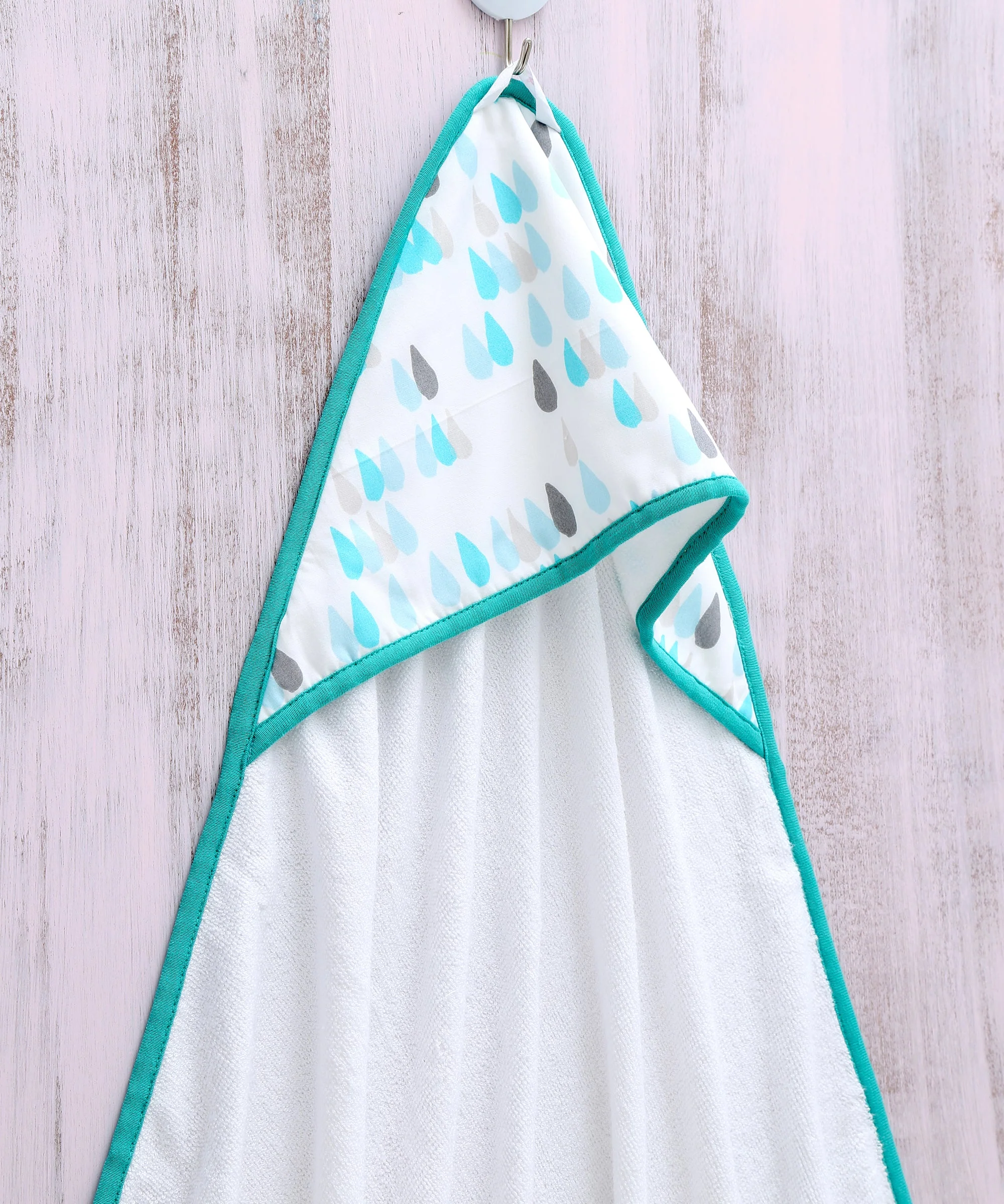 Raindrops - Hooded Towel - Chenance