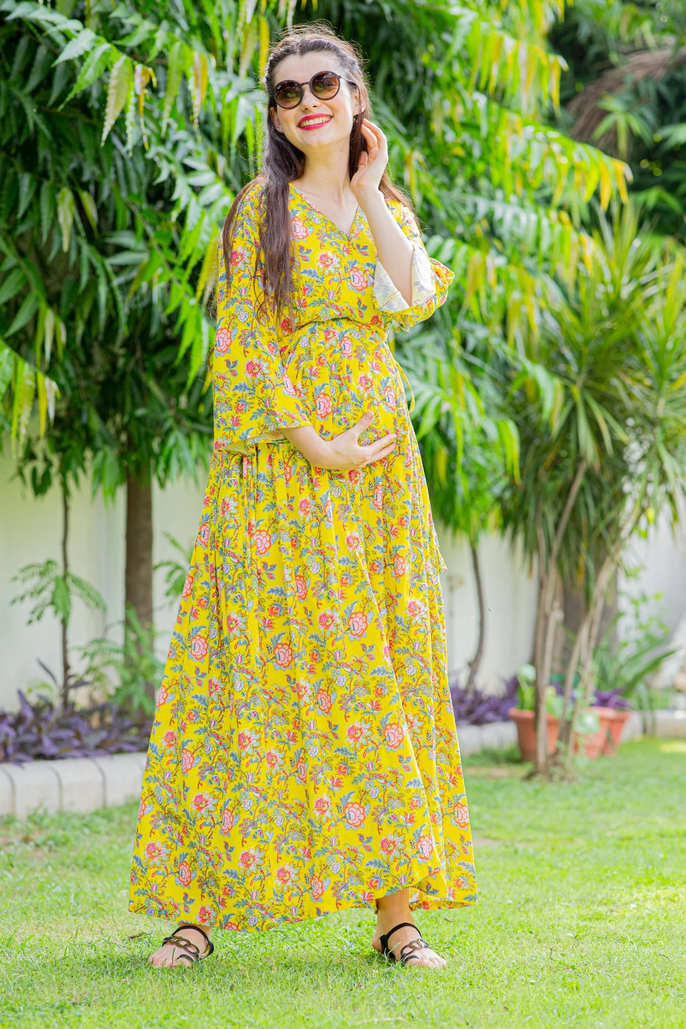 Dandelion Maternity & Nursing Maxi - Chenance