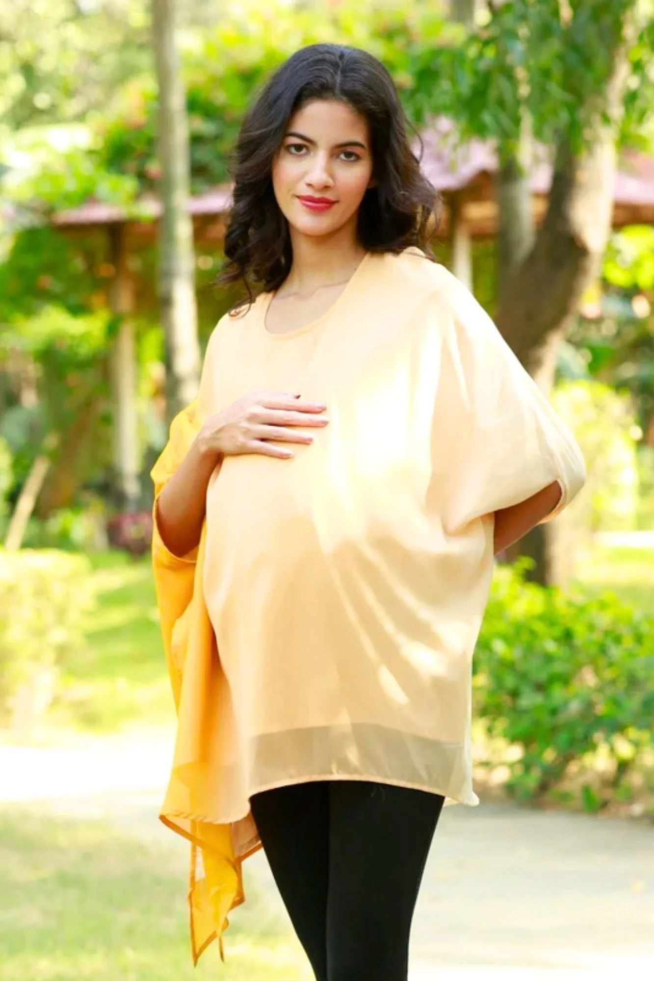 Classic Tuscany Maternity Poncho - Chenance