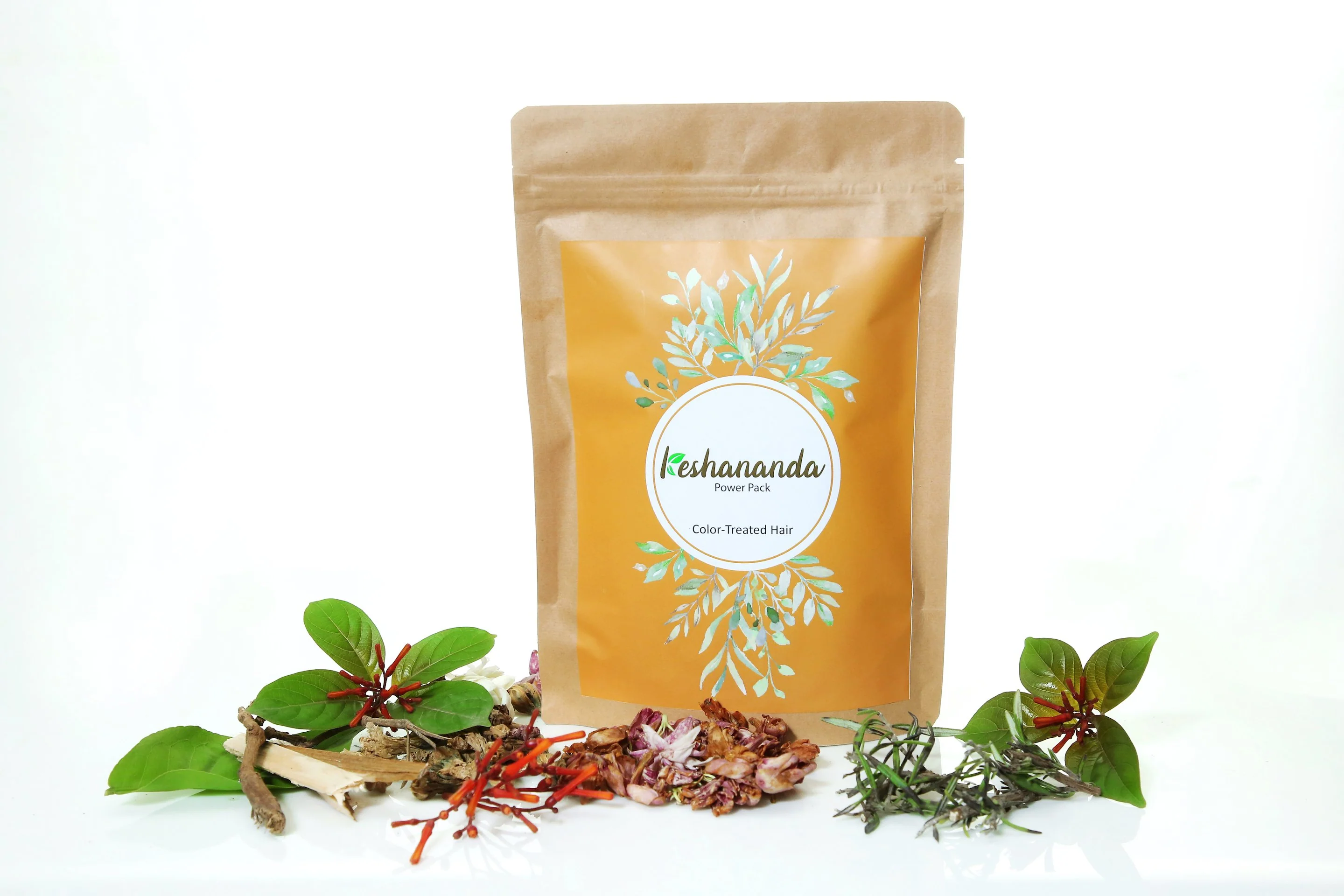 Herbal Power Pack - Color Treated Hair (80 Gms)-Set of 2 - Chenance