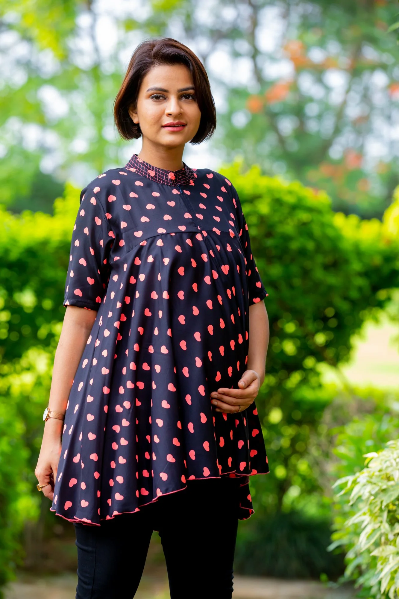 All Hearts Maternity & Nursing Flair Top - Chenance