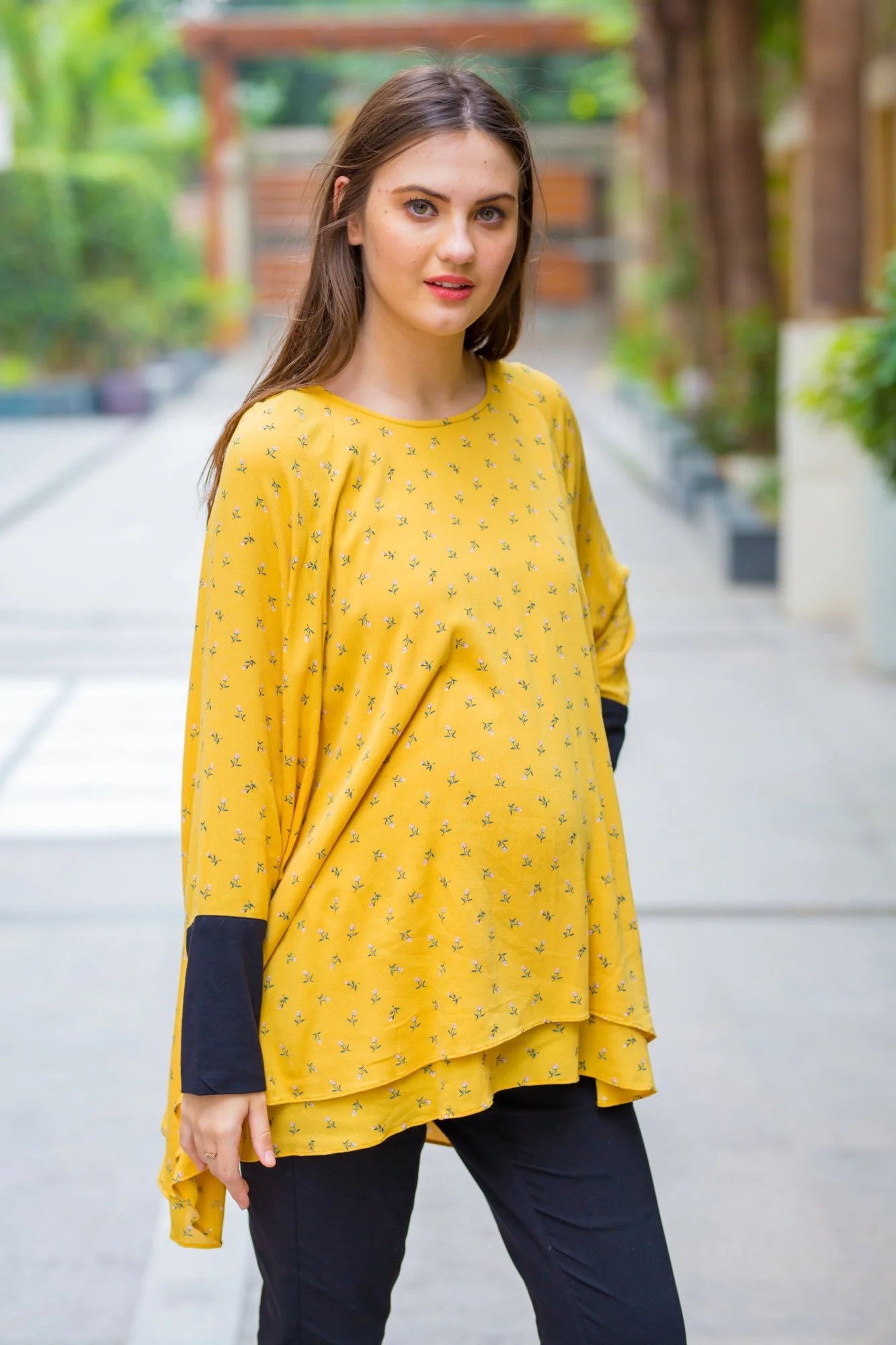 Sunshine Layered Maternity Top - Chenance