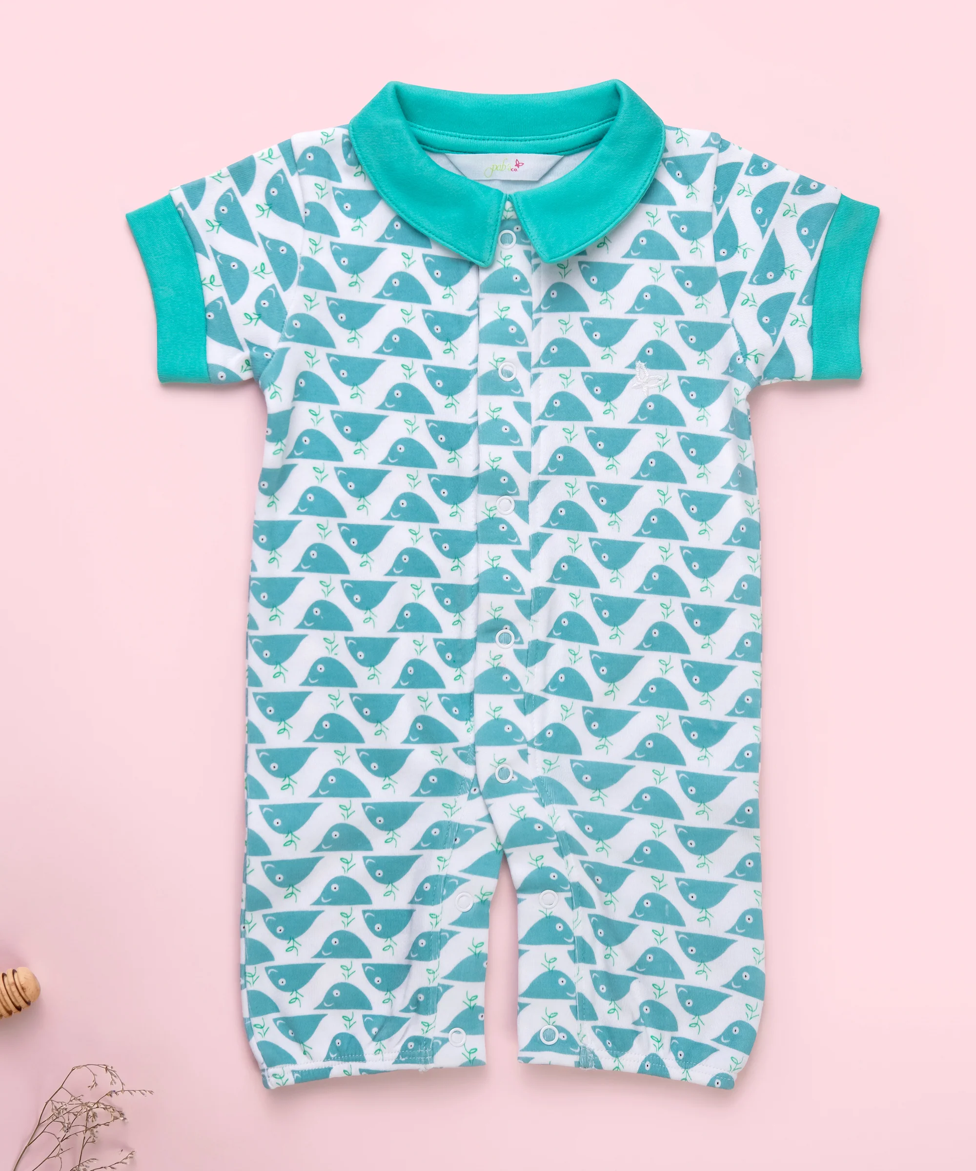 Whale at the Beach - Baby Romper (Set of 3) - Chenance